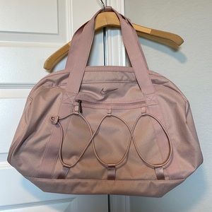 Light pink Nike gym bag